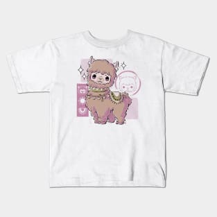 Cute Alpaca Kids T-Shirt